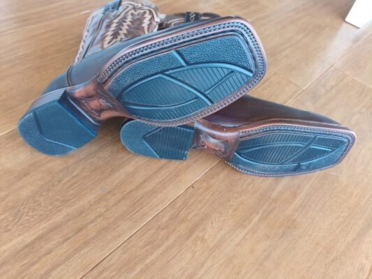 Brasilianische Herren Cowboy-Stiefel, Gr. 46